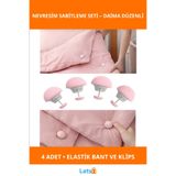 Letsii Yorgan ve Nevresim Kaydırmaz Sabitleme Aparatları 4 Adet