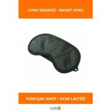 Letsii Yumuşak Hafif Gözleri Koruyucu Uyku Maskesi