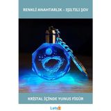 Letsii Yunus Balığı Motifli Renk Değiştiren Işıklı Anahtarlık 10cm