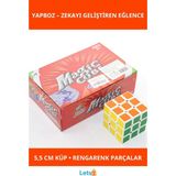 Letsii Zeka Küpü Renkli Yapboz Oyun Geliştirici 5,5 cm - Eğitici Oyuncak