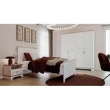 Letto Genç Odası Takımı(4 Kapılı Dolap+Karyola 100X200+Komodin+Çalışma Masası Ve Üst Ünite+Kitaplık+Şifonyer+Ayna)