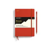 Leuchttrum 1917 Finish Journal Medium (A5) Limited Edition Fox Red 369097 - Kırmızı