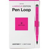 Leuchtturm 1917 Leuchttrum 1917 x Bethge Luminous Limited Edition Pen Loop Kalem Tutacağı Luminous Pink 400487 - Pembe