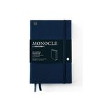 Leuchtturm 1917 LEUCHTTURM1917 x Monocle Limited Edition Defter Akerdeon Wallet B6+, Sert Kapak, 192 Noktalı Sayfa, Navy 363370 - Mavi
