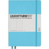 Leuchtturm Not Defteri Noktalı Orta Boy A5 Sert Kapak 249 Sayfa Buz Mavi