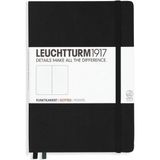 Leuchtturm Not Defteri Noktalı Orta Boy A5 Sert Kapak 249 Sayfa Siyah