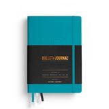 Leuchtturm1917 Bullet Journal 2 Not Defteri, Orta Boy (A5), Sert Kapak, 206 Numaralandırılmış Noktalı Sayfa, Turquoise25 (Turkuaz)