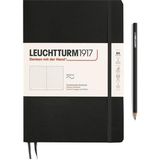 Leuchtturm1917 Composition Notebook, B5, Yumuşak Kapak, 123 Sayfa Not Defteri, Noktalı, Black 349298