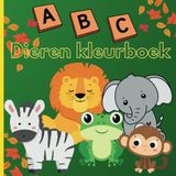 leuke dieren kleurboek voor kinderen: educatieve kleurplaten met dieren met het Nederlandse alfabet voor kleuters van 3 tot 5 jaar