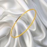 LEVA GOLD 22 Ayar Düz Ajda Bilezik - 6,0