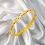 Leva Gold 22 Ayar Üçlü Burma Bilezik