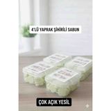 Leva Hause Sihirli Yaprak Sabun Parfümlü 4 Pk Kolay Erime - Açık Yeşil