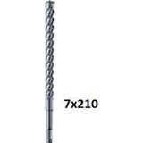 Leva House 7 x 210 mm Sds Plus Hilti Elmas Matkap Ucu