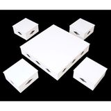 Leva House Decorev Tabureli Ahşap Yer Sofrası 4 Tabure 1 Sofra