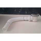 Leva House Krom Duş Trobleni Taslı Körüklü Ø 32 Lik Çıkışlı ( Aset )