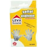 Leva House Leva Şeffaf Eldiven 20 Li