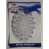 Leva House Şeffaf Sabunluk Vakumlu ( Lv-2870) ( 8 X 11 Cm)