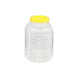 Leva Pet Bidon 5 lt Sarı Kapaklı Sağlıklı Malzemeden Yapılmış Uzun Ömürlü Saklama Kabı