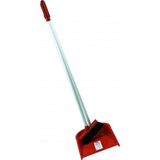 Leva Süpürge Faraşlı Set LV-2554 Kırmızı Plastik Malzemeden Ergonomik Tasarımlı Temizlik Fırçası