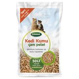 Levant Kedi Kumu Çam Peleti 50 L %100 Organik çam Kokulu