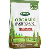 Levant Organik Saksı Torf Toprağı 25 Lt Avantaj Paketi