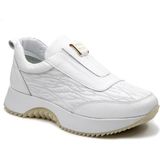Levarno Niu Pearl Hakiki Deri Kadın Beyaz Casual Spor Sneaker Ayakkabı