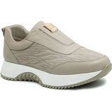 Levarno Niu Taupe Hakiki Deri Kadın Vizon Casual Spor Sneaker Ayakkabı
