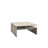 Level Kare Orta Sehpa - Açık Ceviz (Tori) 90X42x90 Cm (Gxyxd) Teşhir