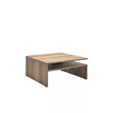 Level Kare Orta Sehpa - Koyu Ceviz (Oslo Ceviz) 90X42x90 Cm (Gxyxd) Teşhir