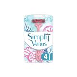Levent Gillettesimply3 Kadın Tıraş Bıçağı 4'Lü