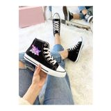 LEVENT ÖZCAN Kuromi Ve My Melody Baskılı Siyah Bilekli Spor Ayakkabı Çocuk Sneaker