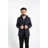 Levent Serez Ceket Lacivert - 46
