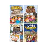 Levent Serisi 4 Kitap Set / Göbeklitepe - Troya Hazinelerinin Peşinde - Doğu Ekspresi'nde Soygun - Dünya Harikalarının Peşinde - Mustafa Orakçı (Ciltli)
