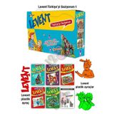 Levent Türkiye'yi Geziyorum 1 Set 8 Yaş Ve Üzeri 5 Kitap
