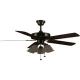 Levi Tavan Vantilatörü F690 Bronz - Antrasit - Koyu Kahve