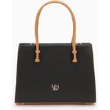 Levidor 930156 Omuz Askılı Kadın El Çanta - STD - Siyah - Camel