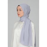 levidor Açık Gri Lux Şifon Şal V13228, 180 x 70, Lux Şifon Şal, GRİ1, Kadın