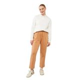 levidor Beli Lastikli Bağıcıklı Pantolon, 3, 410005, Camel, Kadın
