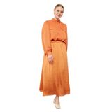 levidor Beli Lastikli Saten Etek, 42, V25298, Somon, Kadın