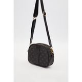 levidor Dikey Şerit Detaylı Omuz Çantası, Standart, 930541, Siyah, Kadın