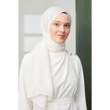 levidor Ekru Pırıltı Şal, 70 x 190, V29564, renkli, Kadın
