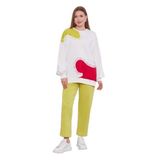 levidor Fıstık Yeşili Belli Lastikli Cepli Spor Pantolon, 4, 410018, Fıstık Yeşili, Kadın