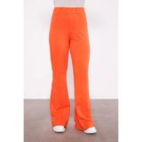 levidor Geniş Paça Beli Lastikli Spor Pantolon, 1, 410019, Oranj, Kadın