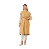 levidor Kapüşonlu İşlemeli Trençkot, 44, LVSS2253019, Camel-Bej, Kadın