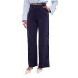 levidor Kemerli Palazzo Pantolon, 44, 410108, Lacivert, Kadın