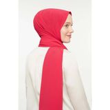 levidor Koyu Pembe Düz Medine İpeği Şal, Tek Ebat, Düz Medine İpeği Şal, Koyu Pembe, Kadın