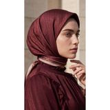 Levidor Kristal Eşarp Kemer Desen Bordo