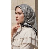 Levidor Kristal Eşarp Kemer Desen Gri