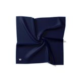 Levidor Lacivert Düz Renk Trend Twill Polyester Eşarp