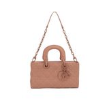 levidor Logo Aksesuar Zincirli Omuz Çantası, Standart, 930329, Pembe, Kadın